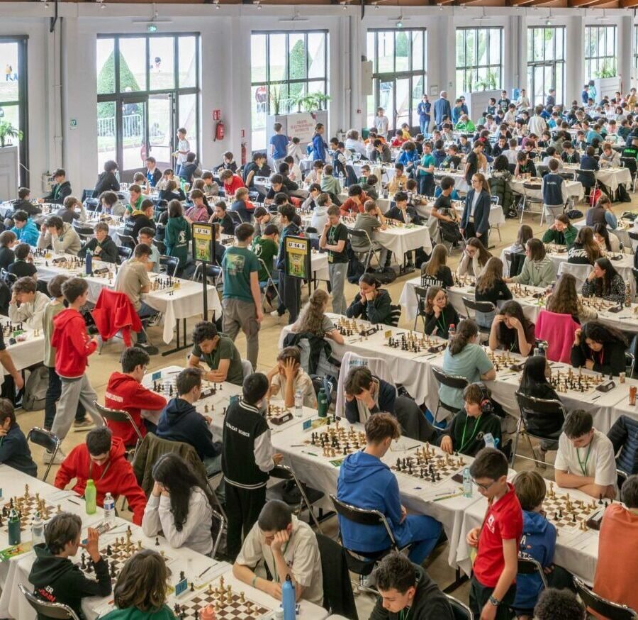 Bannière championnat France jeunes échecs Vichy échecs 2025